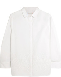 Женская белая рубашка от Chinti and Parker
