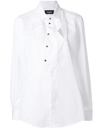 Женская белая рубашка от Dsquared2