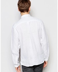 Мужская белая рубашка от Esprit