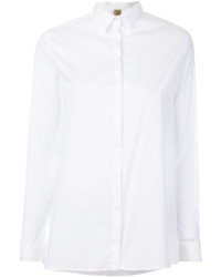 Женская белая рубашка от Fay