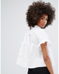 Женская белая рубашка от Only