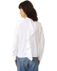 Женская белая рубашка от Golden Goose Deluxe Brand