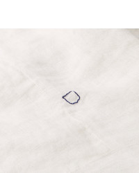 Мужская белая рубашка от Massimo Alba