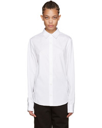 Женская белая рубашка от Hood by Air