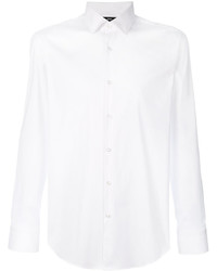 Мужская белая рубашка от Hugo Boss