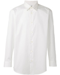 Мужская белая рубашка от Issey Miyake