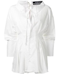 Женская белая рубашка от Jacquemus