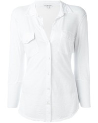 Женская белая рубашка от James Perse