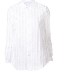Женская белая рубашка от JULIEN DAVID