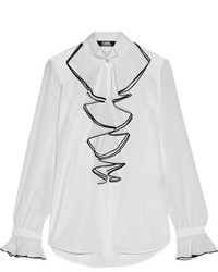 Женская белая рубашка от Karl Lagerfeld