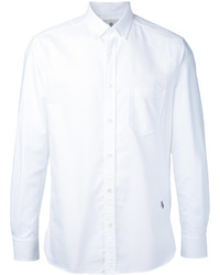 Мужская белая рубашка от Kent & Curwen