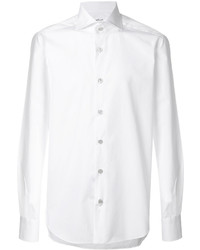 Мужская белая рубашка от Kiton