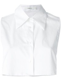 Женская белая рубашка от Lareida