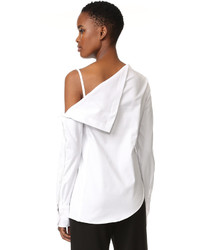 Женская белая рубашка от Dion Lee