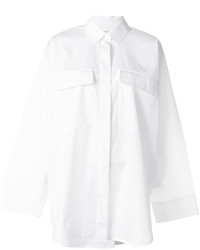 Женская белая рубашка от Maison Margiela