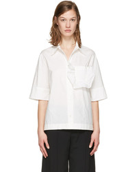 Женская белая рубашка от Marni
