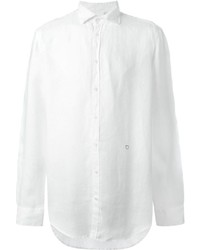 Мужская белая рубашка от Massimo Alba