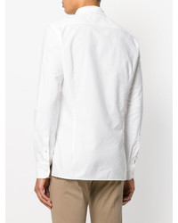 Мужская белая рубашка от Dondup
