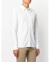 Мужская белая рубашка от Dondup