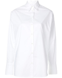 Женская белая рубашка от MM6 MAISON MARGIELA