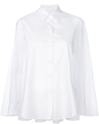 Женская белая рубашка от MM6 MAISON MARGIELA