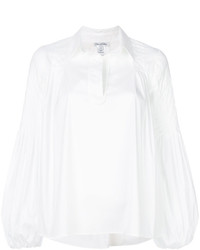 Женская белая рубашка от Oscar de la Renta