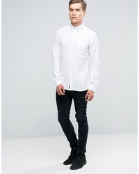 Мужская белая рубашка от Minimum