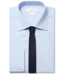 Мужская белая рубашка от Richard James