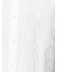 Мужская белая рубашка от Issey Miyake