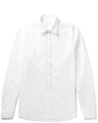 Мужская белая рубашка от Prada