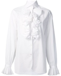 Женская белая рубашка от Ralph Lauren