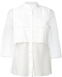 Женская белая рубашка от RED Valentino