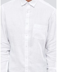 Мужская белая рубашка от Celio