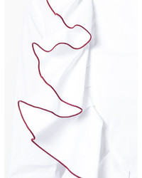 Женская белая рубашка от Mantu