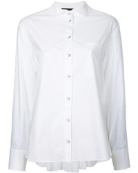 Женская белая рубашка от Saloni