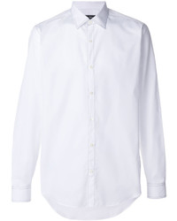 Мужская белая рубашка от Salvatore Ferragamo
