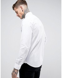 Мужская белая рубашка от Love Moschino