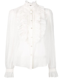 Женская белая рубашка от Temperley London