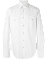 Мужская белая рубашка от Tom Ford
