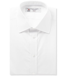 Мужская белая рубашка от Turnbull & Asser