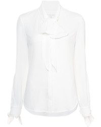 Женская белая рубашка от Veronica Beard