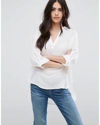 Женская белая рубашка от Vila
