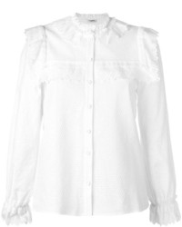 Женская белая рубашка от Vilshenko
