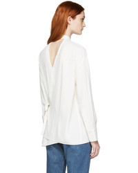 Женская белая рубашка от Helmut Lang