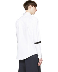 Мужская белая рубашка от Pyer Moss