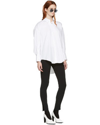 Женская белая рубашка от Calvin Klein Collection