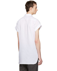 Мужская белая рубашка от Ann Demeulemeester