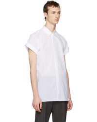 Мужская белая рубашка от Ann Demeulemeester