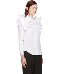 Женская белая рубашка от Junya Watanabe