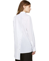 Женская белая рубашка от Ann Demeulemeester